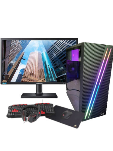 Komplett set gamer gaming pc - -,